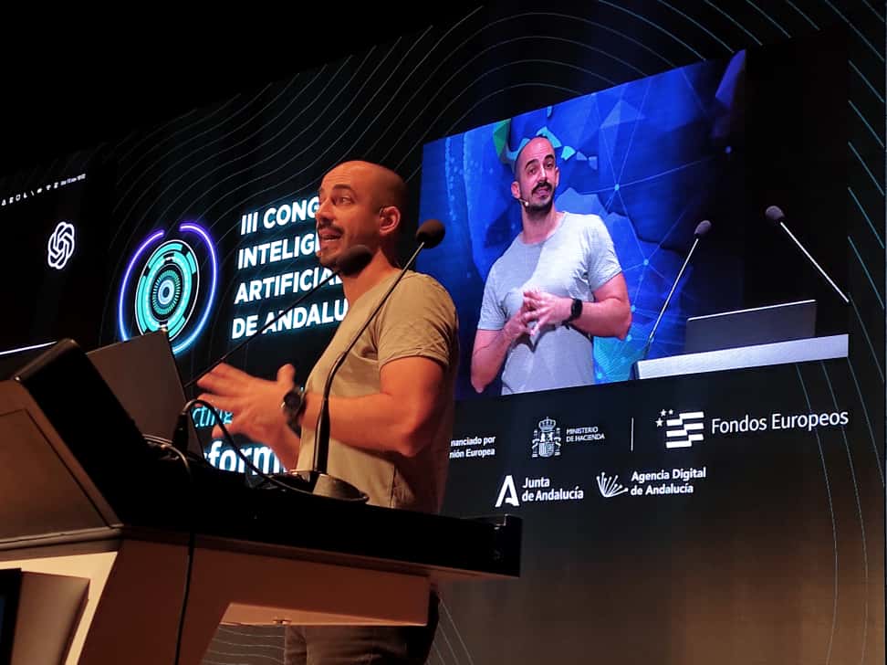 Carlos Santana en la sala Manuel de Falla del Palacio de Congresos Amanda Martínez